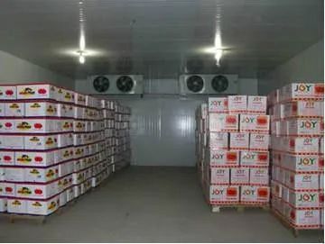 矿区保鲜冷库的冻结及冷藏温度